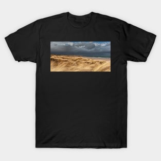 Stormy Bamburgh Beach T-Shirt